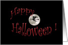 Witchy Happy Halloween card