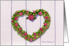 Heart Wreath card