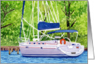 Sailboat Sacket Harbor, NY card