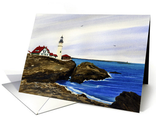 Portland Head Lighthouse, Maine card (178797)