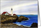 Portland Head Lighthouse, Maine card