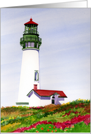 Yaquina Lighthouse, Oregon card