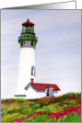 Yaquina Lighthouse, Oregon card