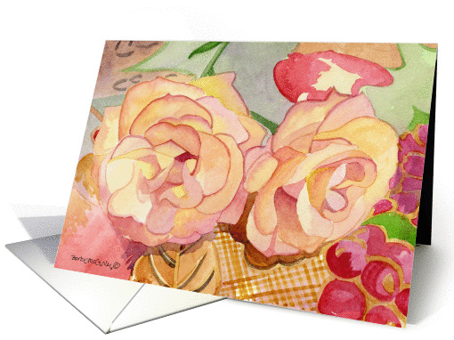 Cut Roses card (178819)
