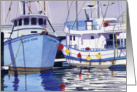 Fishing Boats card