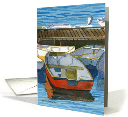 Docked Boats card (179544)