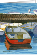 Docked Boats card