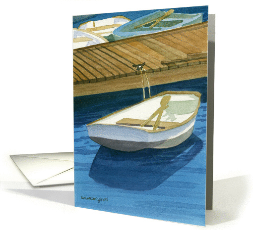 Docked Boats card (179548)
