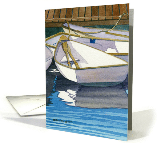 Docked Boats card (179554)