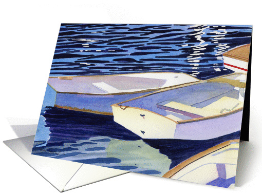 Docked Boats card (179558)