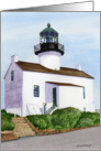 Point Loma Lighthouse card