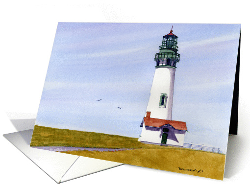 Yaquina Lighthouse, Oregon card (179596)