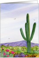Southwest Cactus card