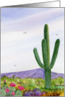 Southwest Cactus card