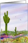 Southwest Cactus card