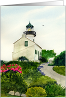 Point Loma Lighthouse, San Diego CA card
