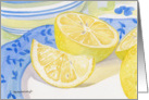 Cut Lemons card