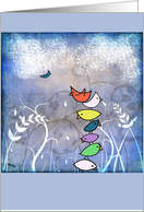 Bird Pile Up card