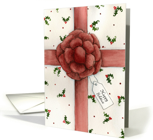 Happy Solstice Present card (282271)