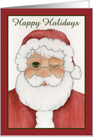 Santa Christmas Card