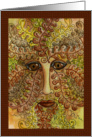 Greenman Autumn Solstice Card