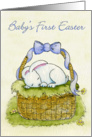 Baby’s First Easter Card