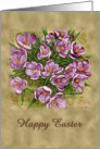 Spring Crocus Easter Card