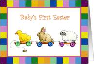 Baby’s First Easter Card