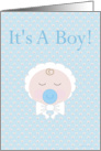 It’s A Boy Card