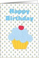 Happy Birthday Cupcake Card