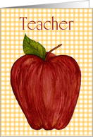 Teacher Apple Card