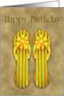 Flip Flop Birthday Card