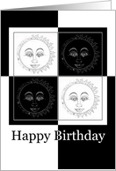 Dual Personality Birthday Card