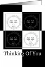 Dual Personality Thinking Of You Card