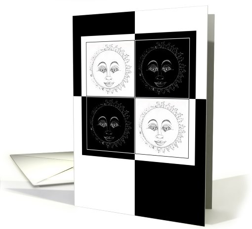 Dual Personality Blank card (449028)