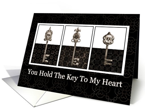 Gothic Key card (449042)