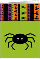 Spider All Hallow’s Eve Card