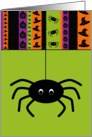 Spider All Hallow’s Eve Card