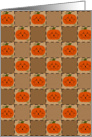 Patchwork Pumpkin Card