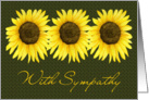 Sunflower Sympathy Card