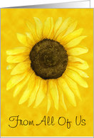 Sunflower Birthday Card