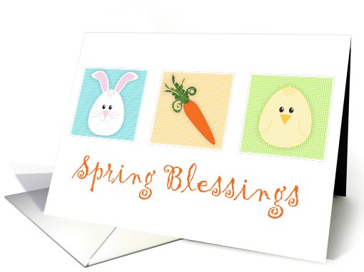 Ostara Spring Blessings card (593417)