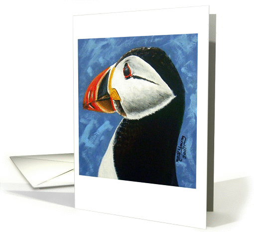 Puffin card (178985)
