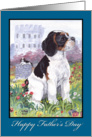 Cavalier King Charles Dog Father’s Day Card For Dad card