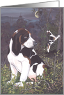 Treeing Walker Coonhound Dog Card