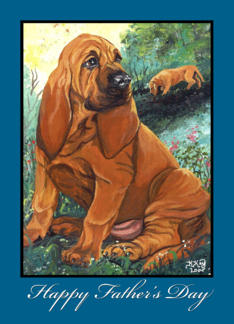 Bloodhound Dog...