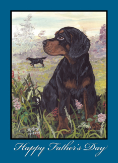 Gordon Setter Dog...