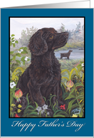 Boykin Spaniel Dog Father’s Day Card For Dad card