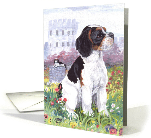 Cavalier King Charles Spaniel Dog card (1285898)