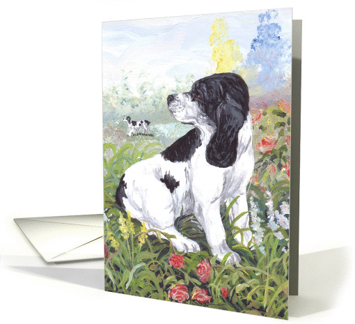 Cocker Spaniel Dog card (1285910)